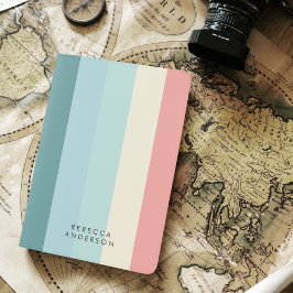 Minimalist Modern Chic Pastel Rainbow Cute Passhülle