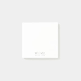 Minimalist Modern Professional Post-it Klebezettel