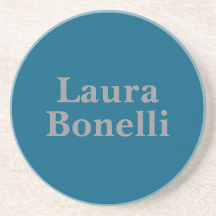 Minimalist Modern Professionell Ihr Name Getränkeuntersetzer