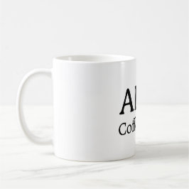 Minimalist Personalized Name Coffee Mug Kaffeetasse