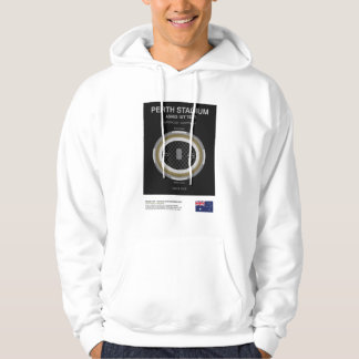Minimalist Perth Cricket Ground Line Print T-Shirt Hoodie