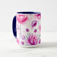 Minimalist Purple Floral Ribbon IWD 2026