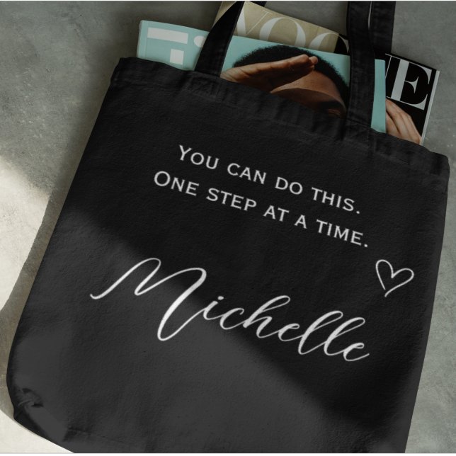 Minimalist Quote | You Can Do This Personalized Tasche (Von Creator hochgeladen)