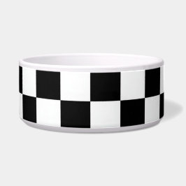 Minimalist Retro Checkered – Monochrome Streetwear Napf