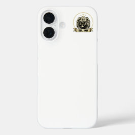 Minimalist Retro Style Checkerboard Dots iPhone 16 Hülle