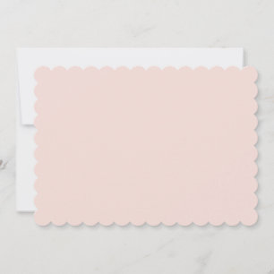 Minimalist rosafarben einfarbig schlicht elegant c karte