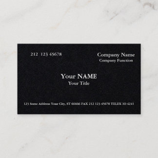 Minimalist Rustic Kraft Professional Business Card Visitenkarte