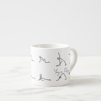 Minimalist Stick Figure Yoga Poses Espressotasse