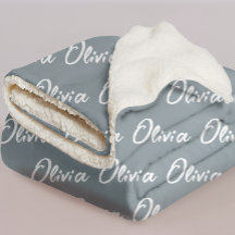 Minimalist Stormy Sky Benutzerdefinierte Decke für