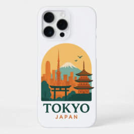 Minimalist Tokyo Japan Travel | Modern  iPhone 16 Pro Max Hülle