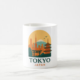 Minimalist Tokyo Japan Travel | Modern  Kaffeetasse