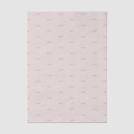 Minimalist Wedding tissue Paper | Warm Blush Seidenpapier
