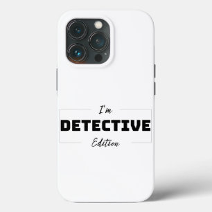Minimaliste Detective Edition iPhone 13 Pro Coque