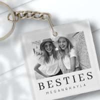 Minimaliste moderne chic Best Friends BFF Photo