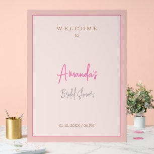 Minimaliste Moderne Douce Fête de Mariage