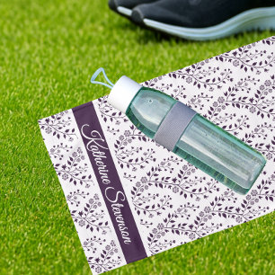 Minimaliste Moderne Fleur Sportive Foncé Abricot B
