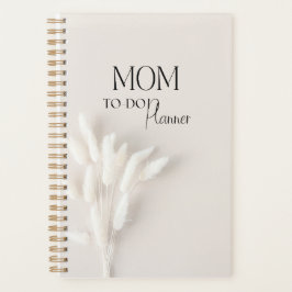  Minimalistic beige mom planner Planer