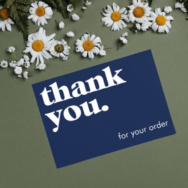Minimalistic Cards Small Business Thank You Cards Dankeskarte (Von Creator hochgeladen)
