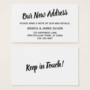 Minimalistic mutige Typografie unsere neue