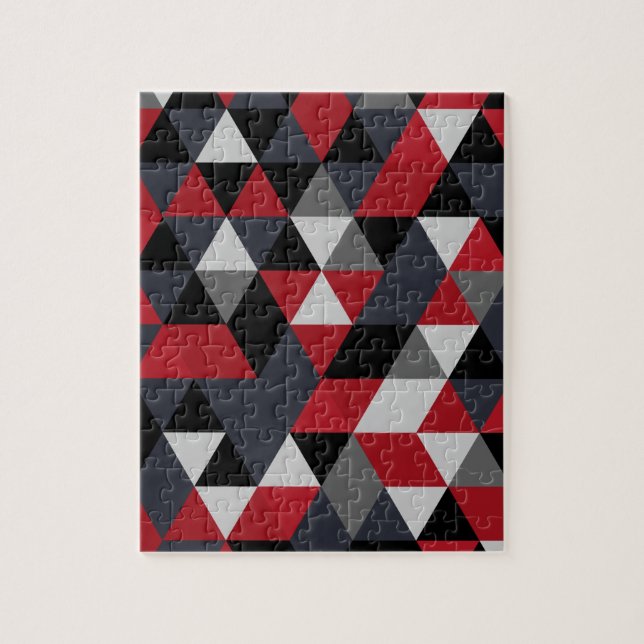 Minimalistic Polygonmuster (Prisma) (Vertikal)
