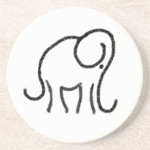 Minimalistic Sandstein Untersetzer