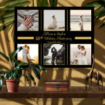 Minimalistisch 6 Foto 40. Hochzeitstag Leinwanddruck<br><div class="desc">Die Erinnerungen mit diesem eleganten,  minimalistischen 6-Foto-Design zum 40. Hochzeitstag. Fügen Sie einfach Ihre Fotos,  Pärchennamen und das Datum hinzu und Sie haben einen Sake erstellt,  der für ein Leben geschätzt werden soll.</div>