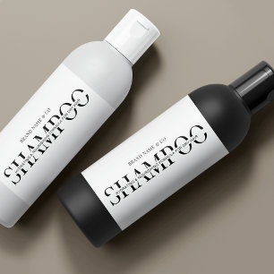 Minimalistisch 8 OZ Hautpflege Flasche Shampoo Eti