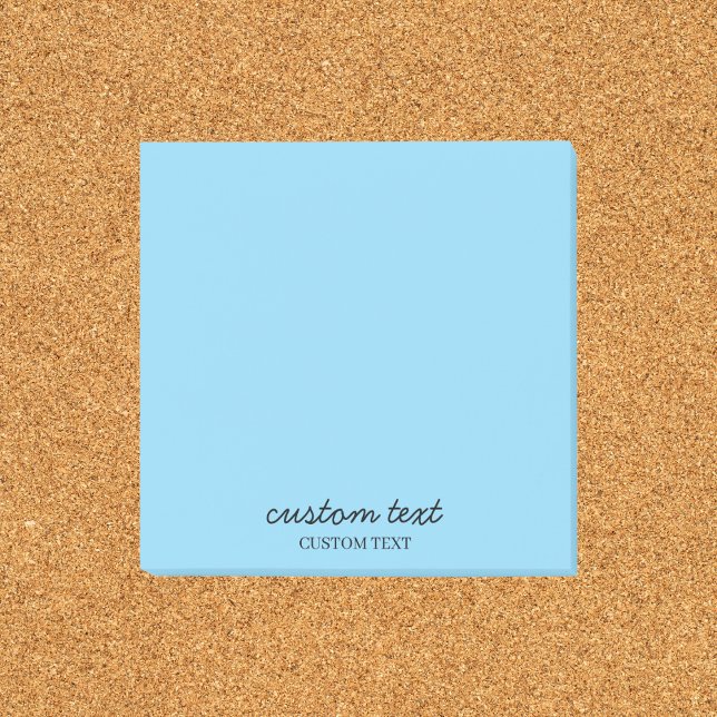 Minimalistisch anpassbar post-it klebezettel (Von Creator hochgeladen)