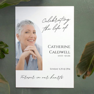 Minimalistisch Arch Foto Begrüßungszeichen Poster