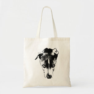 Minimalistisch Art Tote Tasche für Hunde