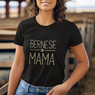 Minimalistisch Bernese mama Gift Bernese Mountain  T-Shirt