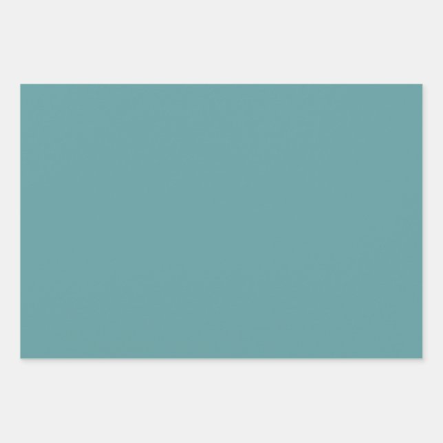 Minimalistisch Beruflich Modernes Schlichtes Cadet Geschenkpapier Set (Vorderseite)