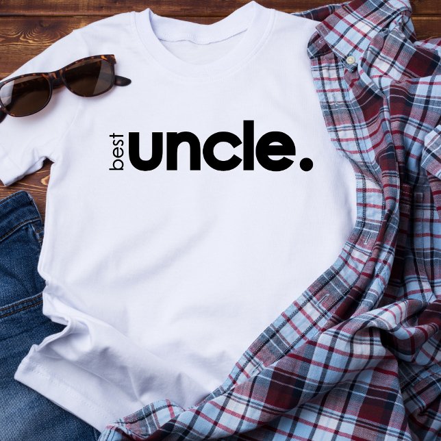 Minimalistisch Best Uncle Basic Men's T - Shirt (Von Creator hochgeladen)
