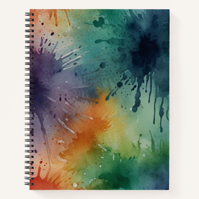 Minimalistisch Blank Sketchbook Notizbuch (Vorderseite)