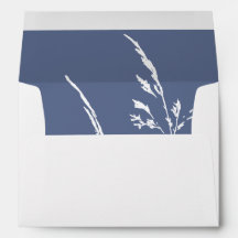 Minimalistisch-Blau-Weiß-Hochzeit