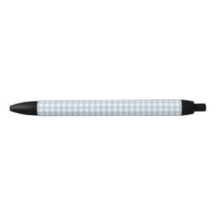 Minimalistisch Blue Gingham Kariert Pattern Kugelschreiber