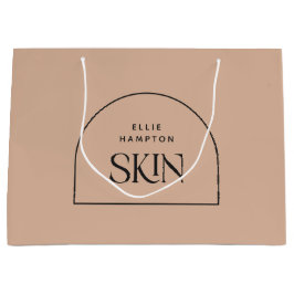 Minimalistisch Blush Arch Beauty Business Große Geschenktüte