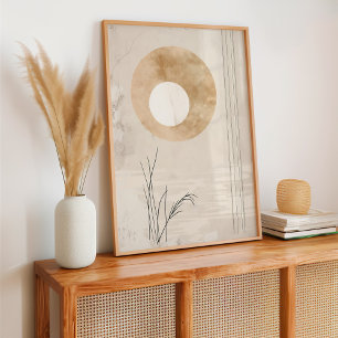 Minimalistisch Boho Poster