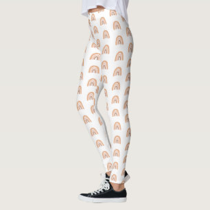 Minimalistisch-Boho-Regenbogenneutral Leggings