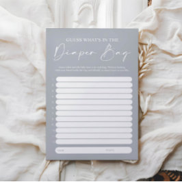 Minimalistisch Boho Was ist im Windelbeutel?