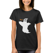 Minimalistisch Boo Ghost T - Shirt