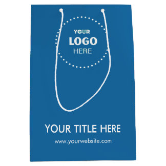 Minimalistisch Business Modernes Geschenktasche Mittlere Geschenktüte