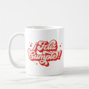 Minimalistisch Celebrate Birthday Festivity Fett s Kaffeetasse