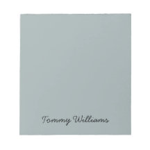 Minimalistisch Dusty Blue Beruflich Simple