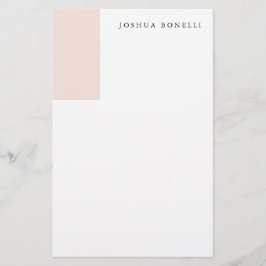 Minimalistisch einfach Beruflich bemerkbar Briefpapier