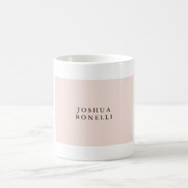 Minimalistisch einfach Beruflich bemerkbar Kaffeetasse