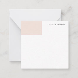Minimalistisch einfach Beruflich bemerkbar Mitteilungskarte