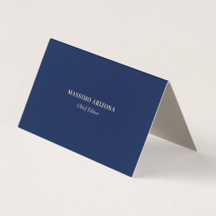 Minimalistisch Einfach Schlicht Modern Originelles Visitenkarten