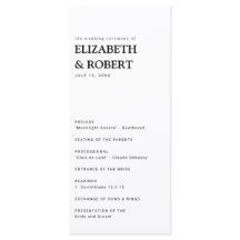 Minimalistisch Einfache Hochzeitsfeier