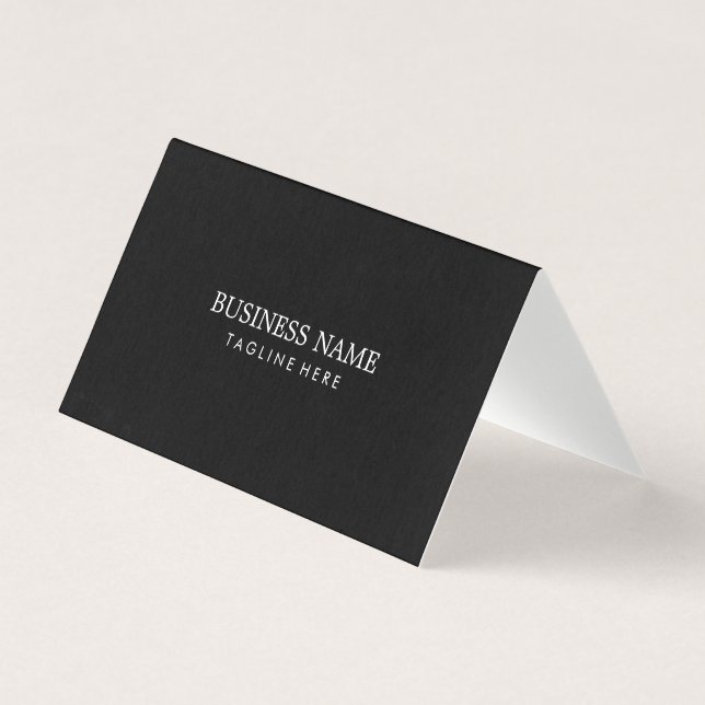 Minimalistisch Elegant Beruflich (Vorderseite)